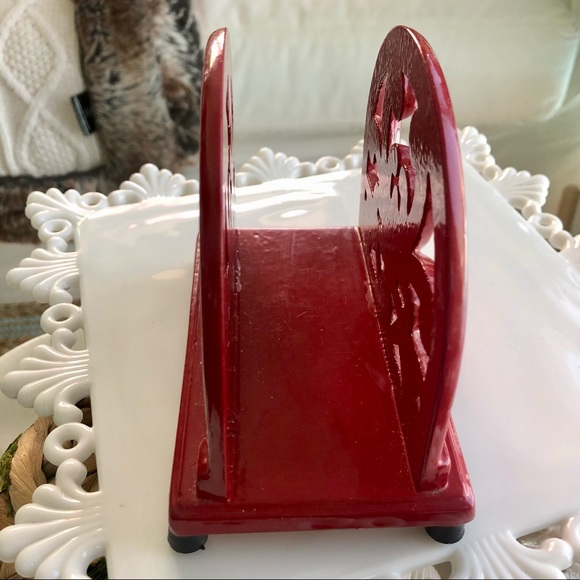 🌴🎉🇺🇸 High Gloss Heavy Iron Napkin Holder - Picture 4 of 6